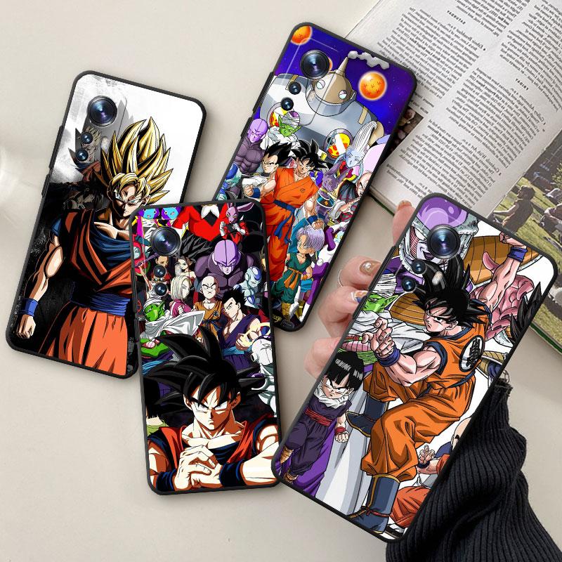 Anime Dragon Son Phone Case for Xiaomi Mi 10 10S 12S 11T 12 Pro 11 Lite 11X 10T 11i 12X G-Gokus Funda Capa TPU Soft Black Cover