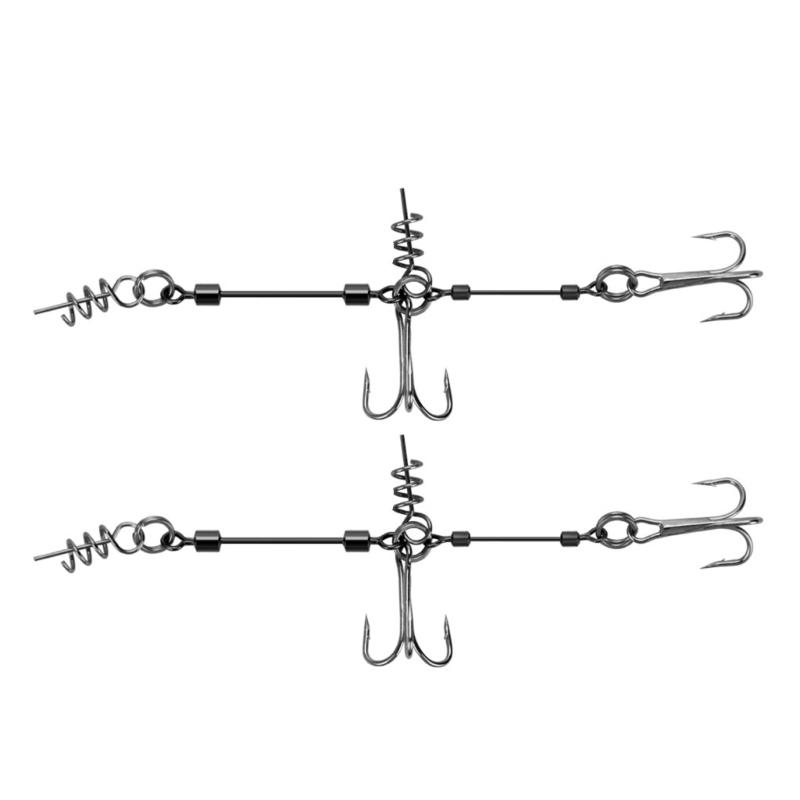 High Strength Carps Fishing Rigs Durability Quickly Change Connectors for Professional Anglers in Freshwaters Lake