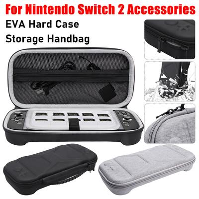 EVA Hard Carrying Case Anti-scratch Portable Travel Storage Bag Protective Organizer Handbag For Nintendo Switch 2 Accessories