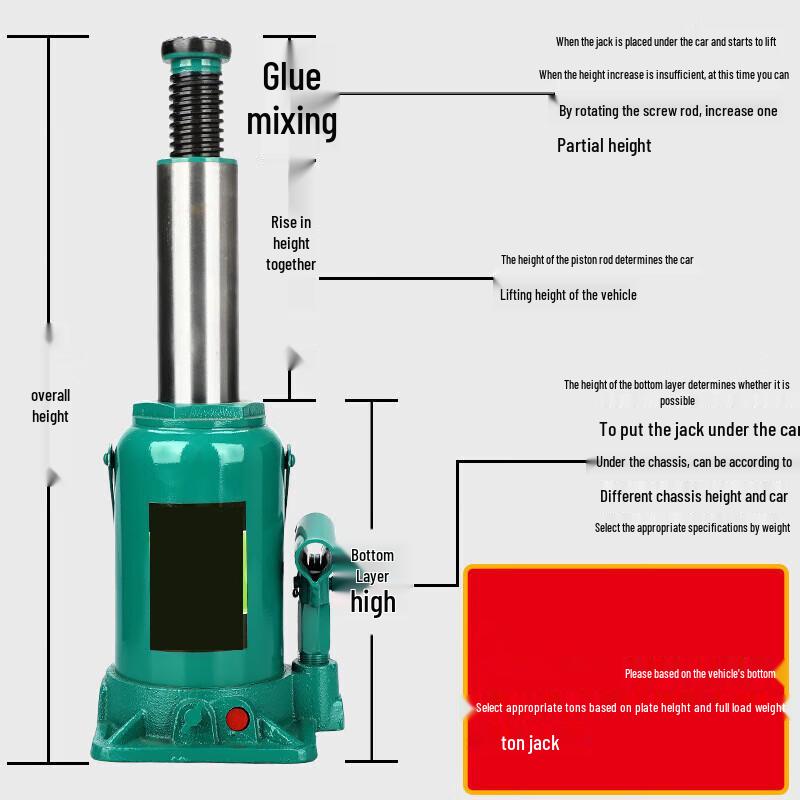 3.2 Ton Manual Hydraulic Car Jack