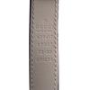 Gucci 409417 Starožitné mosazné kování s galvanickým povrchem Kožený pásek s dvojitým G černá kůže Dámský Použitý