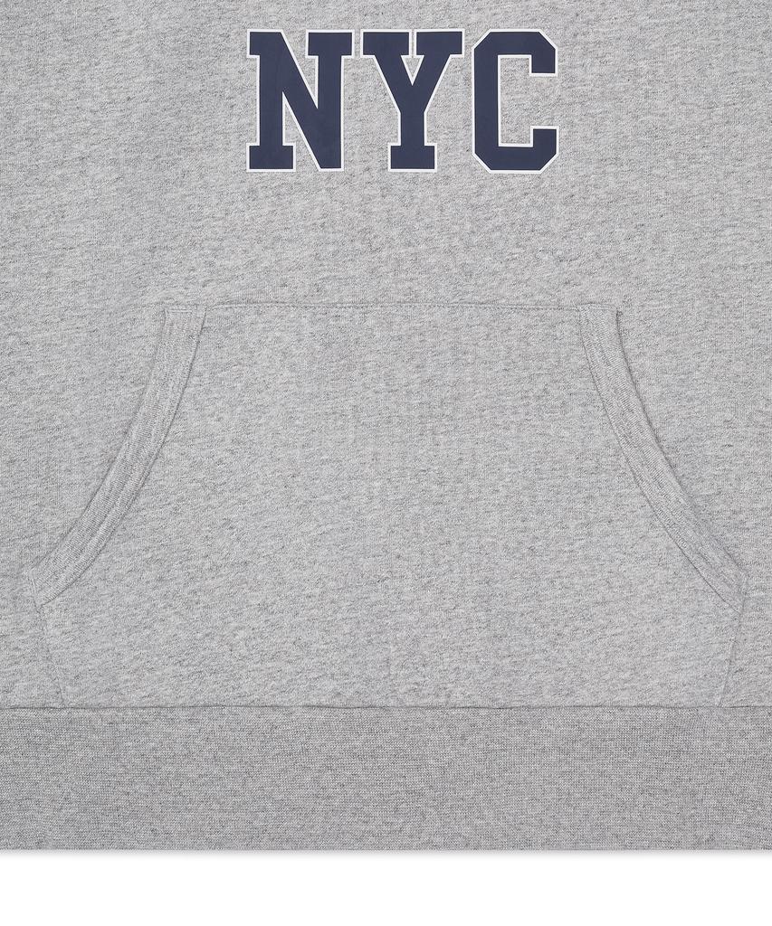 Fleece Graphic Hoodie - Grey