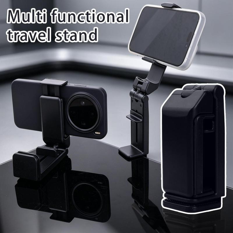 Car Central Control Screen Phone Stand Adjustable Anti Slip Clip Desk Mount Holder Universal Portable Foldable Travel Bracket