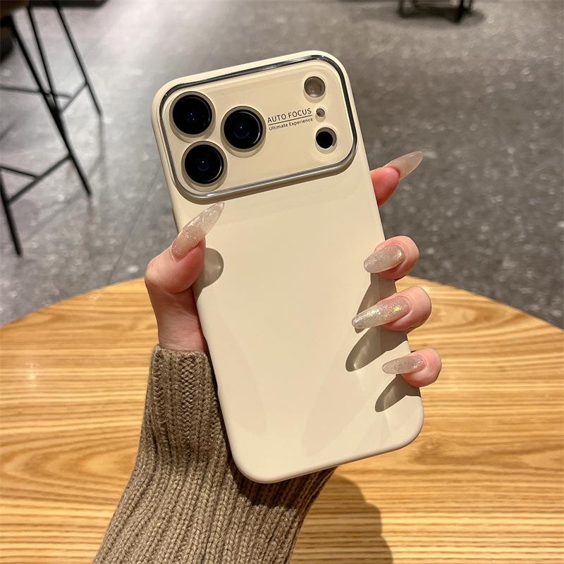 Crystal Lens Protector for iPhone 17 Pro Max, 16, 15, 14 Pro & 13 with Skin-Feel Film