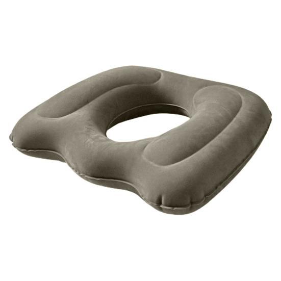 Inflatable Cushion Mid Hollow Anti-Decubitus for Hemorrhoids Flocked Buttock Cushion Fit Most Seats Home Supplies