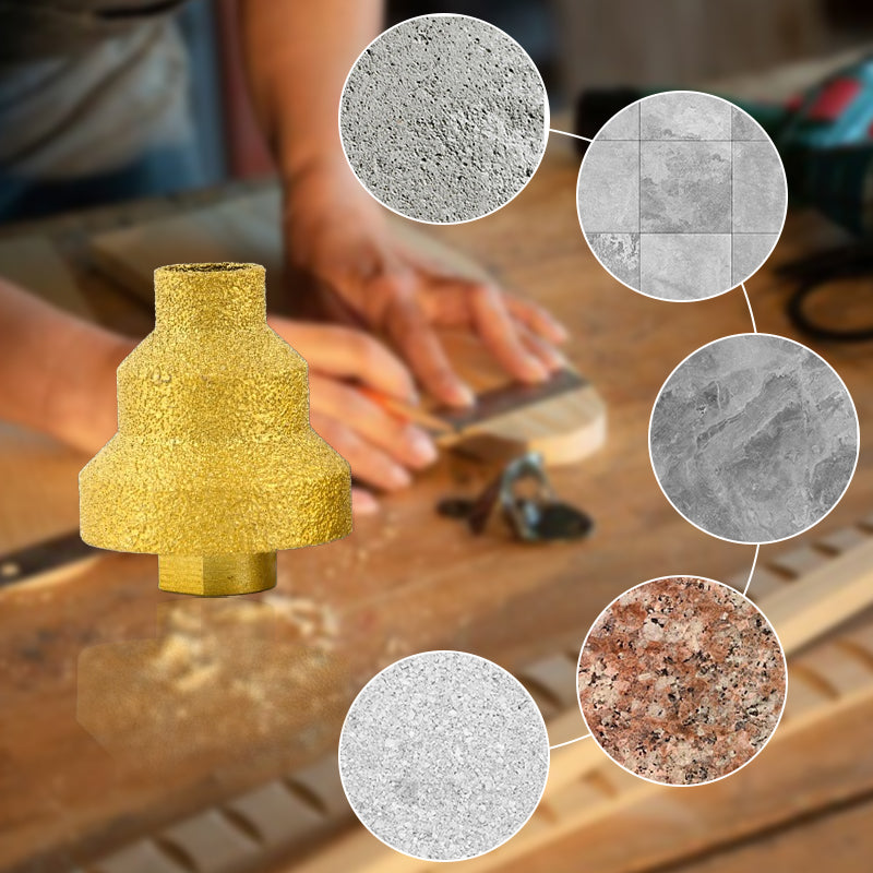 Effective Diamond Core Drill Bit Hole Saw Milling Tile Cutter Marble Concrete Reamer Masonry Drilling Crowns Construction Tool