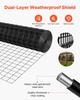 Hardware Cloth 91cm x 7.62m, 2 x 3 in Mesh 16 Gauge Galvanized Wire Mesh Roll, Weather-Resistant Vinyl Coated Chicken Wire Fencing, Heavy Duty Welded