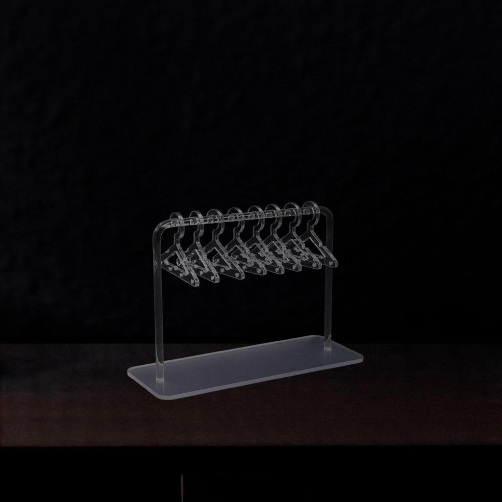 Acryl Ohrringständer Desktop Deko Accessoires Hänger Regal Stil Organizer