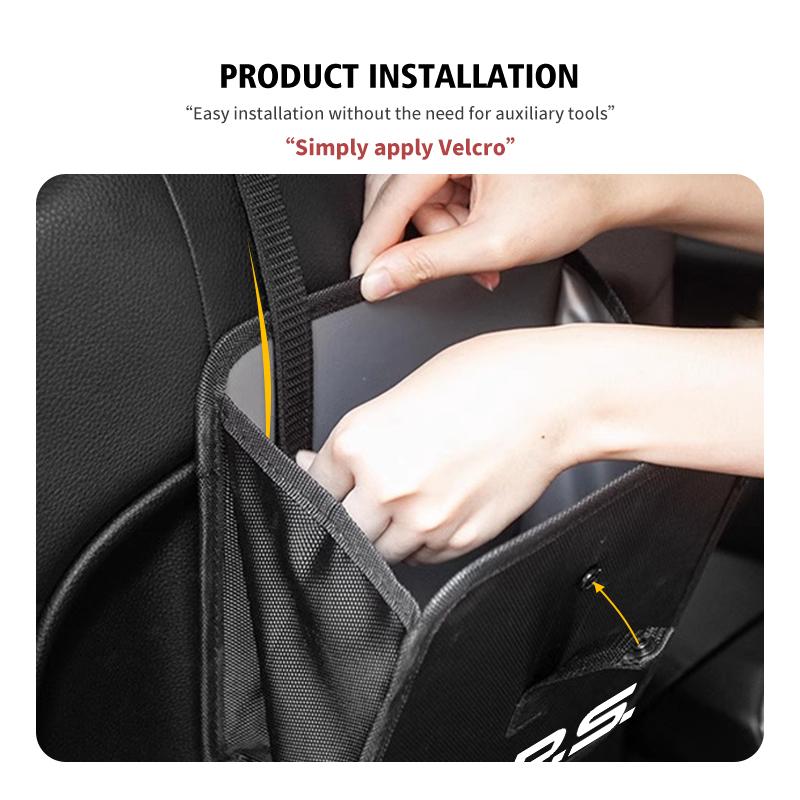 Car Seat Back Hanging Storage Large Capacity Pocket Organizer For Renault Dacia RS Megan Scenic Logan Laguna Clio 3 4 Kadjar NN39