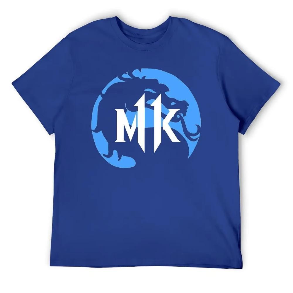 MORTAL KOMBAT 11    BLAU Essential T-Shirt Premium T-Shirt Harajuku Kampagne  Humor Grafik Reise US-Größe