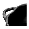Staub Ceramic Cocotte Pumpkin 15cm (Black)