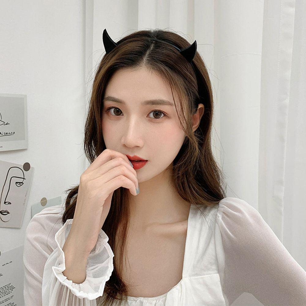 Devil Wings Spider Non-slip Pumpkin Korean Hairbands Women Hair Hoop Halloween Headband Animal Ears