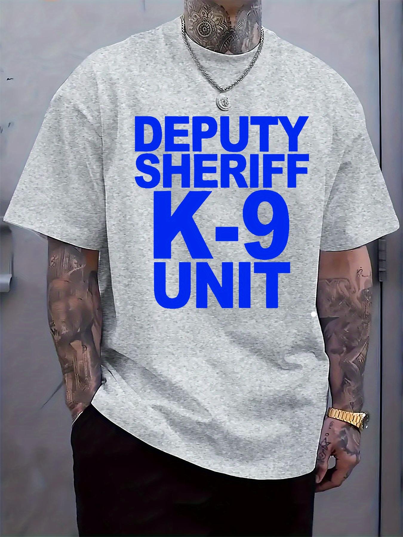 Deputy Sheriff K-9 Unit Graphic T-shirt XXXXL