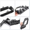 65509301374 LCD displej Dekoratívny rám pre BMW radu 5 F10 F18 2010-2017 ID4 Maľovaný rám rádia Piano Black