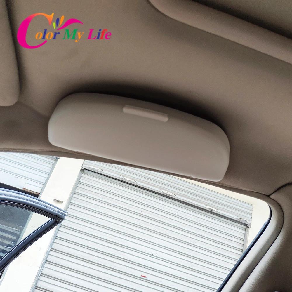 Car Sunglasses Holder Case Glasses Storage Box for Mitsubishi Lancer 10 9 Asx Outlander Pajero Sport Eclipse Cross Accessories
