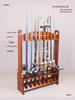 American Style Solid Wood Fishing Rod Display Rack - Thickened Sea & Taiwan Fishing Rod Holder