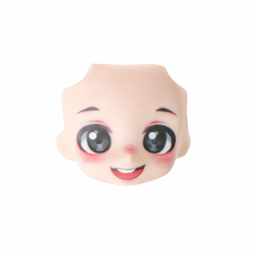 Austauschbare Kopfschale OB11 Puppengesicht Niedlich Gesichter wechseln GSC Kopf Obitsu11 Puppengesicht Für Mädchengeschenk