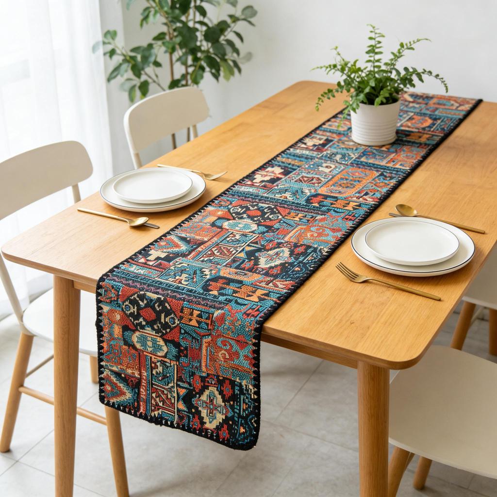 All-match Tablecloth Mat Dining Table, TV Cabinet & Center Table Nordic Cotton Linen Table Runner