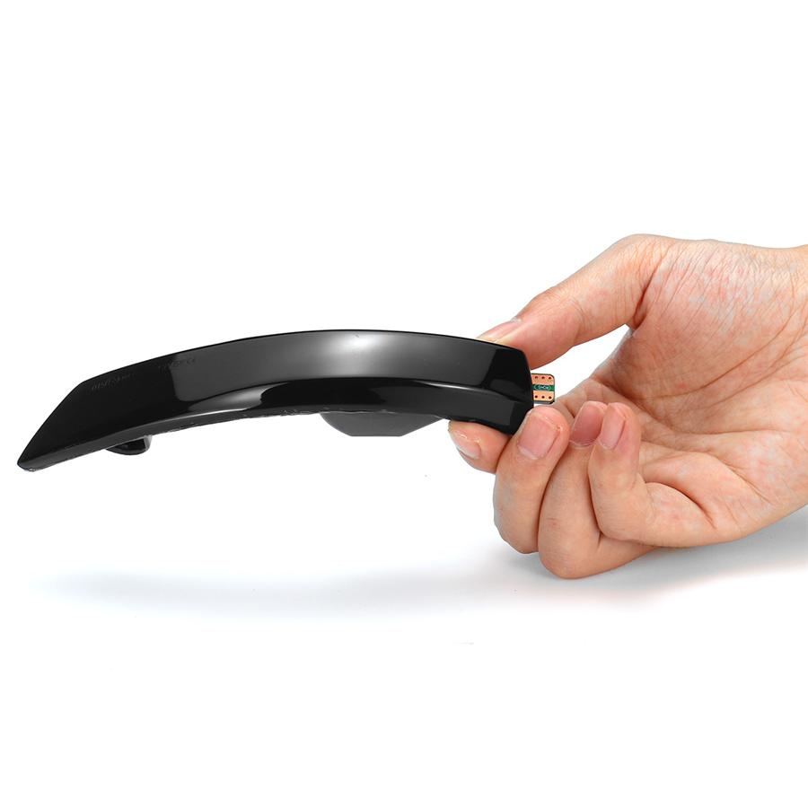 For Ford Focus MK3/MK3.5 2011-2018 2Pcs Yellow LED Dynamic Turn Signal Lights