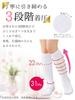 Nursery Compression High Socks for Size White of 9000001A Nurses, Medical, Office, Women, 23-25, (Set 5),