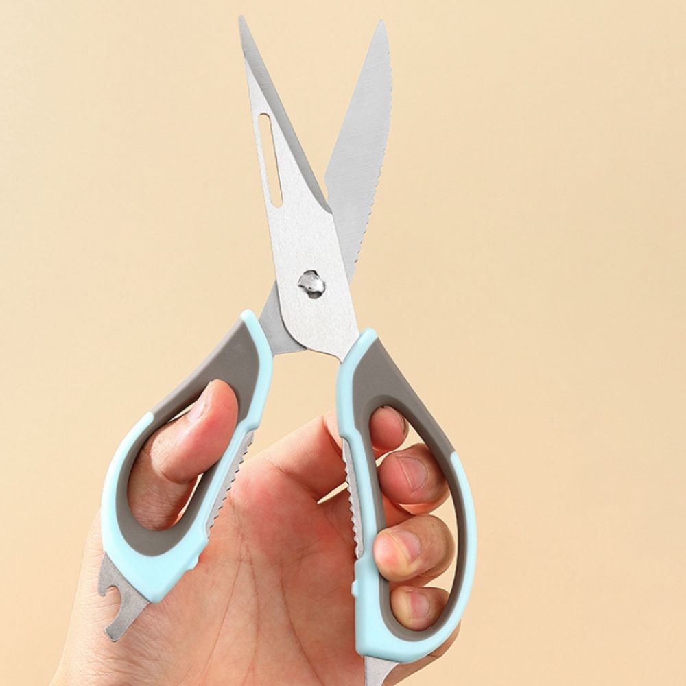 Stainless Steel Chicken Bone Scissor Removable Barbecue Scissor Kitchen Shear  Refrigerator