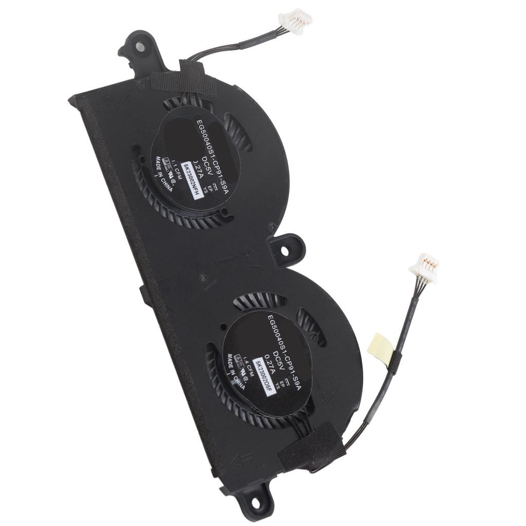 Small Portable Laptop CPU Cooling Fan 4 Pin Power Connector for Dell XPS 13 9370 9380 0980WH 980WH ND55C19 16M01