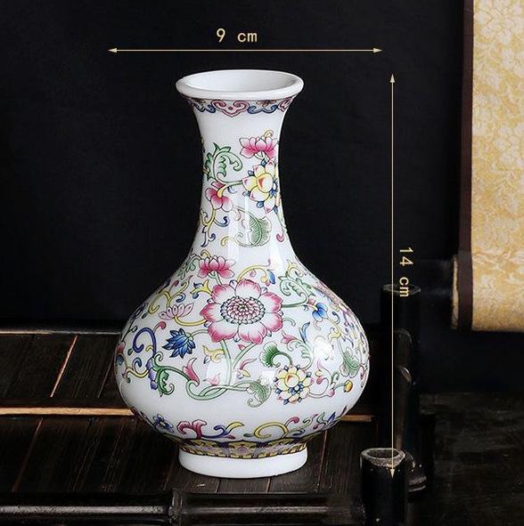 Antique Blue and White Chinese Porcelain Vase - European & American Handicraft for Flower Arrangements