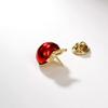 Small Red Apple Brooch, High-End Female Niche Design, High-End Corsage Summer Pin, Fixed Clothes, Anti-Light Buckle