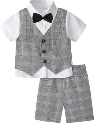 Formal Suit Western Baby Entrance Graduation First Shrine Visit [TickElf] Boys' Children's Clothes, Set, Clothes, Setup, Ceremony, Ceremony, Festival,