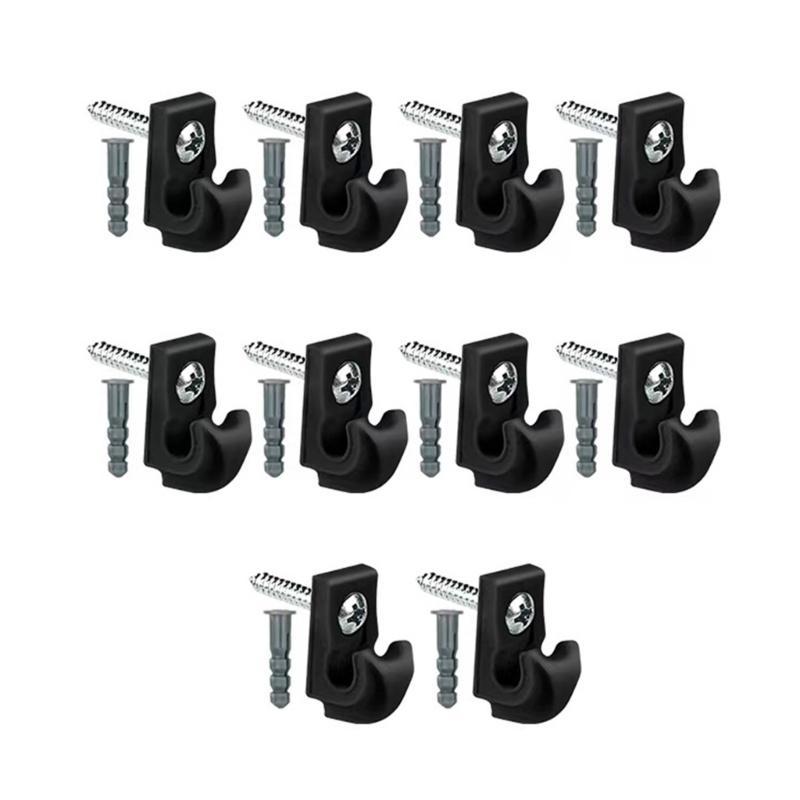 Upgrades Ceiling Hooks Screw In Ceiling Hook Heavy Duty Hooks Plant Hanging Hook for Indoor And Outdoor Hanging Solution чёрный