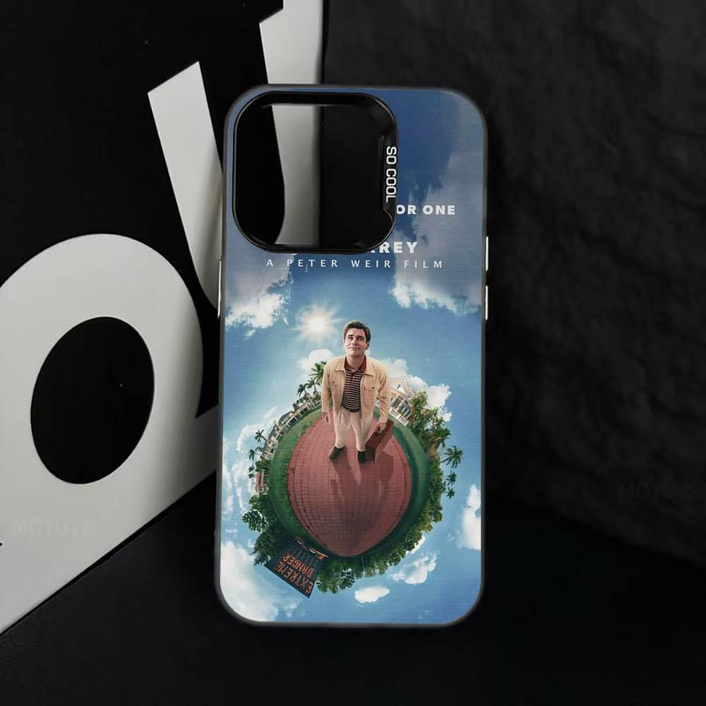 T-The T-Truman S-Show Phone Case For iPhone 17,16,15,14,13,12,11 Plus,Pro Max,XS,Colorful Silver Phone case Funda Cover iPhone17PRO