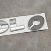 VEMZG1 For VW Volkswagen Jetta MK5 Golf 3D ABS Chrome Logo POLO Emblem Letters Sticker Car Rear Trunk Badge For Volkswagen VW Polo 5 6