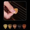 Gitarrenplektrumhalter-Set Mini-Schmuckkästchen Holz-Plektrum-Etui Akustikgitarren-Box für E-Bass-Gitarre Ukulele-Liebhaber