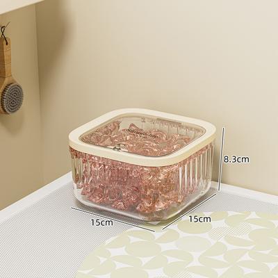 1Pc Laundry Pods Container Large Capacity Laundry Detergent Storage Box Laundry Powder Scent Beads Organizer Moisture-Proof