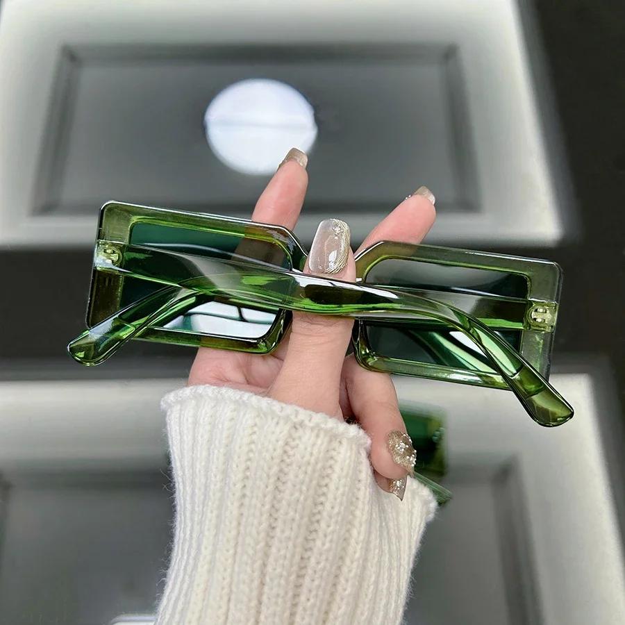 Fashion Vintage Square Sunglasses Women Men Brand Designer Retro Sun Glasses Female Male Frame Punk Mirror