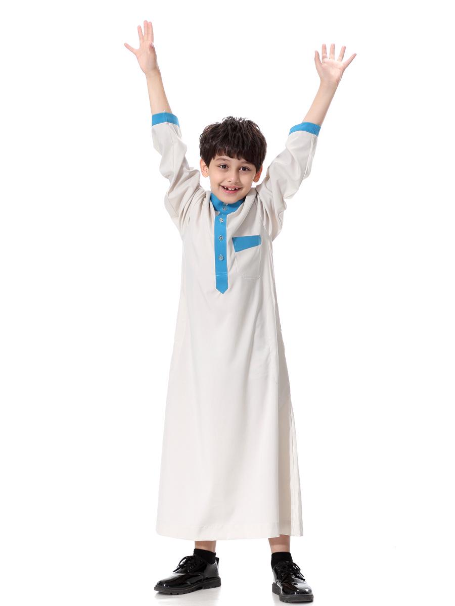 

Middle Eastern Teen Boy Robe - TH873 XL брудно-білий