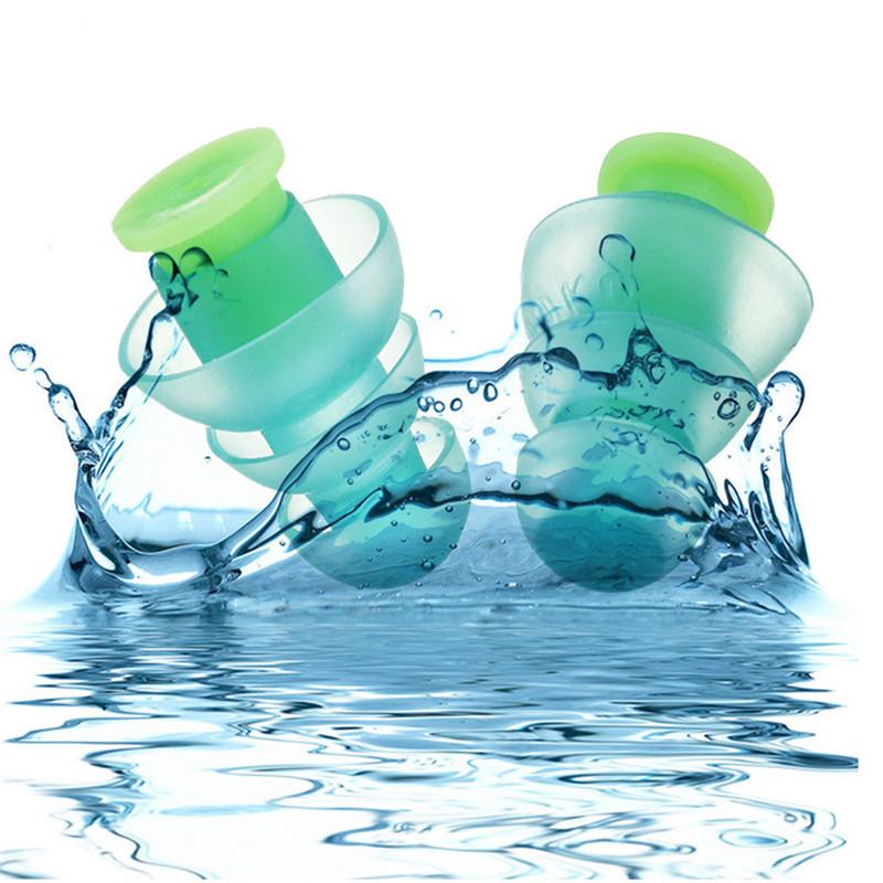 1 Pair Silicone Noise Cancelling Hearing Protection Earplugs For Concerts Musician Motorcycles Reusable Silicone Ear plugs