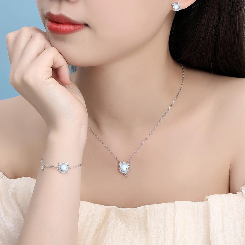 Tancise 925 Sterling Silver Zircon Earrings Drop Earrings For Women Wedding Party Gifts