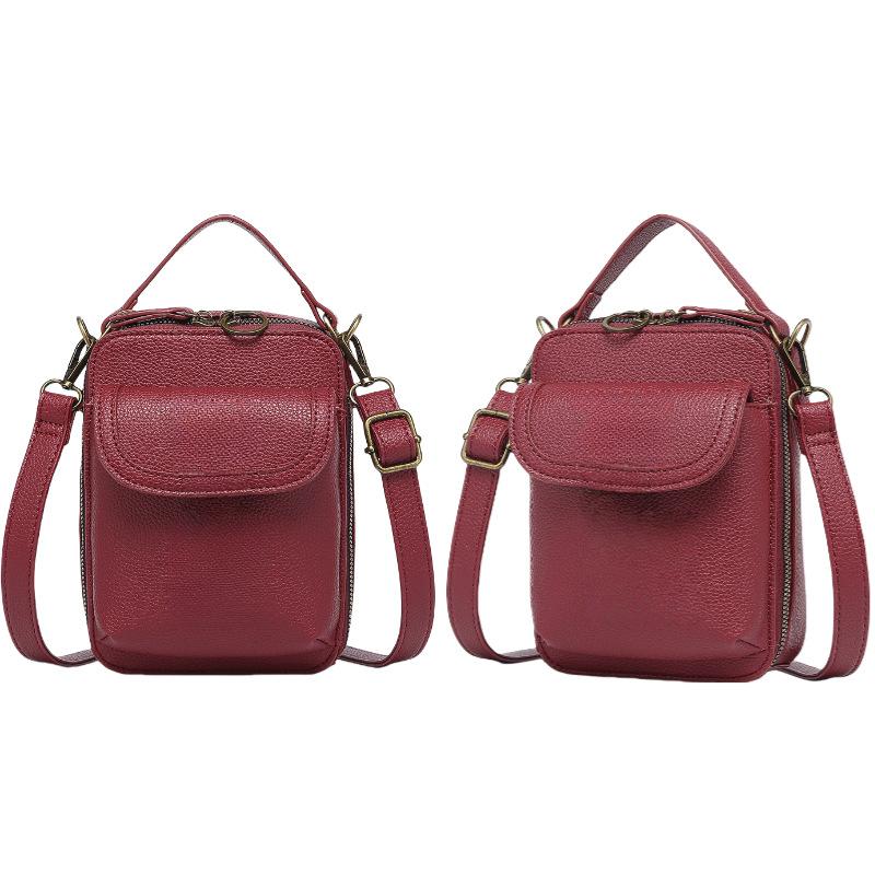 New Trendy Casual Messenger Bag - Single Shoulder Crossbody Organizer with Phone Storage for Fashionable Daily Use