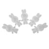 5 Pieces 14cm Rabbit Shaped Modelling Polystyrene Ornaments crafts
