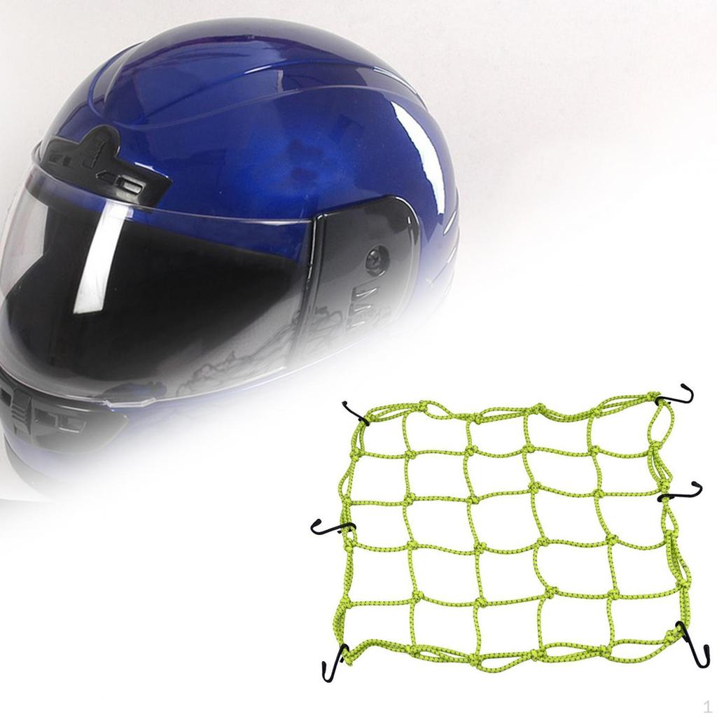 40cmx40cm Luggage Thicken Netting with Metal Hooks Motorcycle Accessories Cargo Net