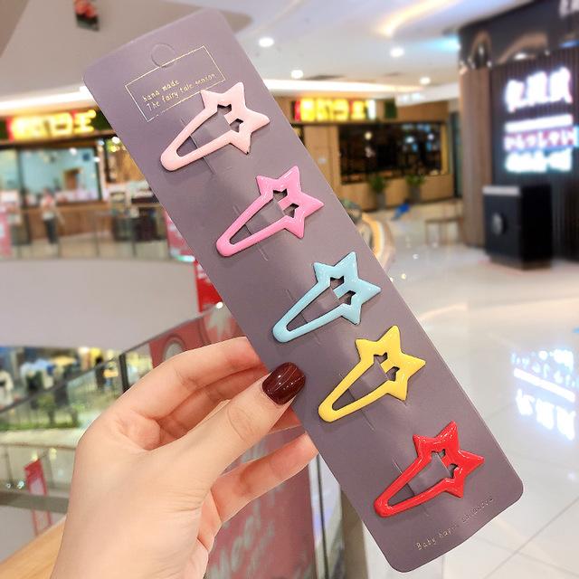 Kawaii Cartoon Fruit BB Clip Baby Children Hair Clips Bobby Pin Barrettes Accessories For Girls Kids Hairpins Hairgrip Headdress