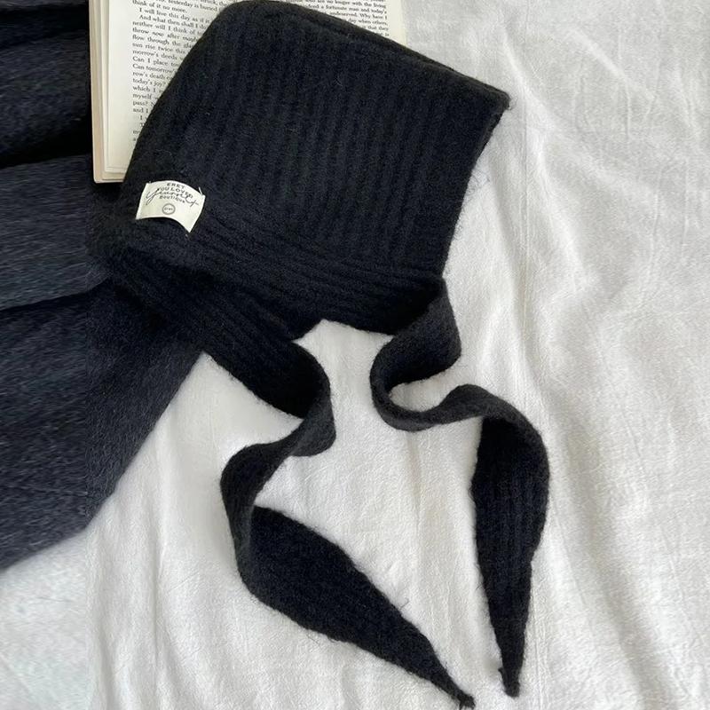 1PC Winter Warm Apparel Accessories Knitted Hat Outdoor Coldproof Soft Thickened Wool Hedawear Windproof Scarf Balaclava Cap