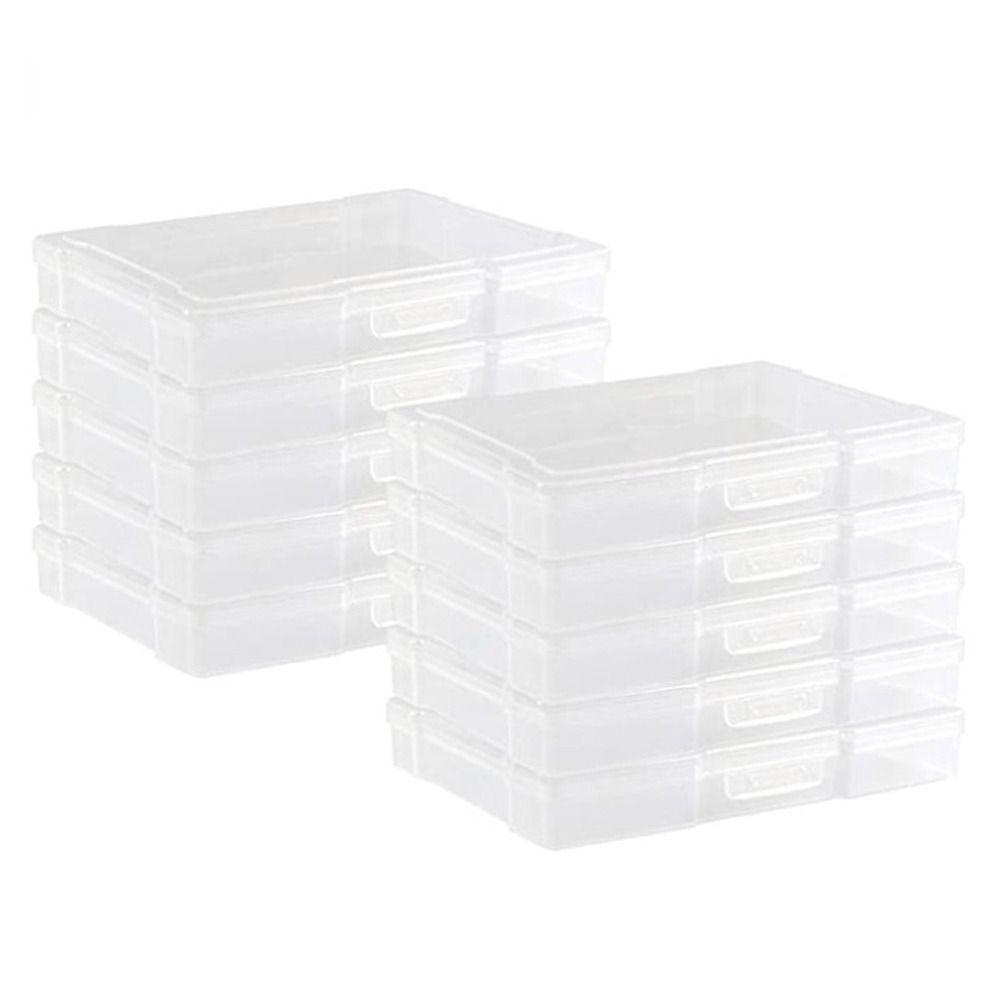 Hardware Photo Storage Box 4x6Inch Electronic Component Box Classification Organize Student