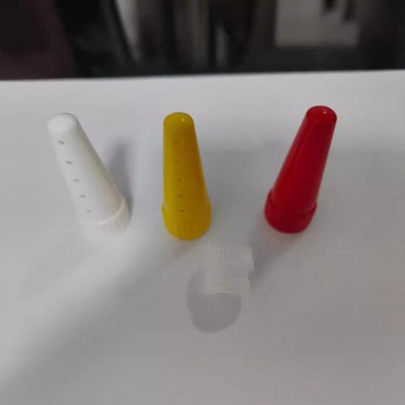 3Pcs Salad Dressing Dispenser Piping Tip Food Grade PP Reusable Salad Sauce Syrup Jam Ketchup Squeeze Bottle Nozzle Kitchen Gadgets