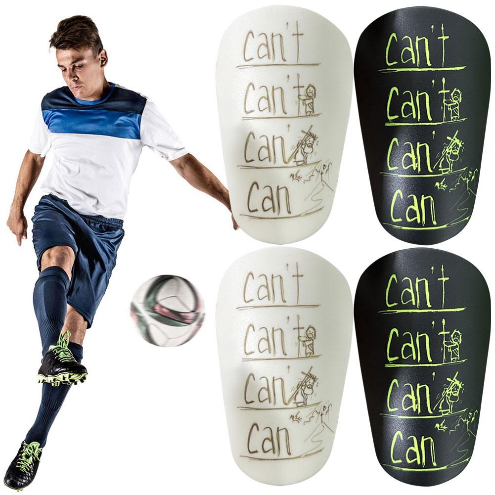 Mini Shin Pads Shin Protector Anti Slip Soccer Leg Protector Ultralight Football Training Shin Guards for Sports Training bianco