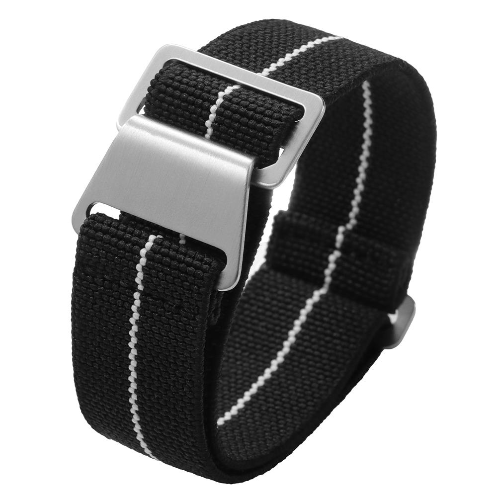 18/20/22mm Nylon Watchbands Parachute Elastic Breathable Skin Friendly Straps for Rolex Water Ghost for Omega for Tudor Bracelet