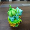 Pet Spirit Pocket Monster Gk Anime Hand-Made Decoration Wonderful Frog Seed Scene Animation Hand-Made Model Gift