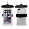 1 Set Phone Dry Bag Touchscreen Anti-scratch Waterproof Shockproof PVC Beach Camping Waterproof Phone Bag Water Sports