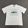Corteiz Alcatraz Print Tee Unisex Streetwear Hip Hop Skateboard Casual Cotton T-Shirt Loose Fit